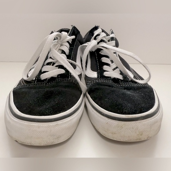 VANS Black Suede and Canvas Sneakers - Picture 4 of 9